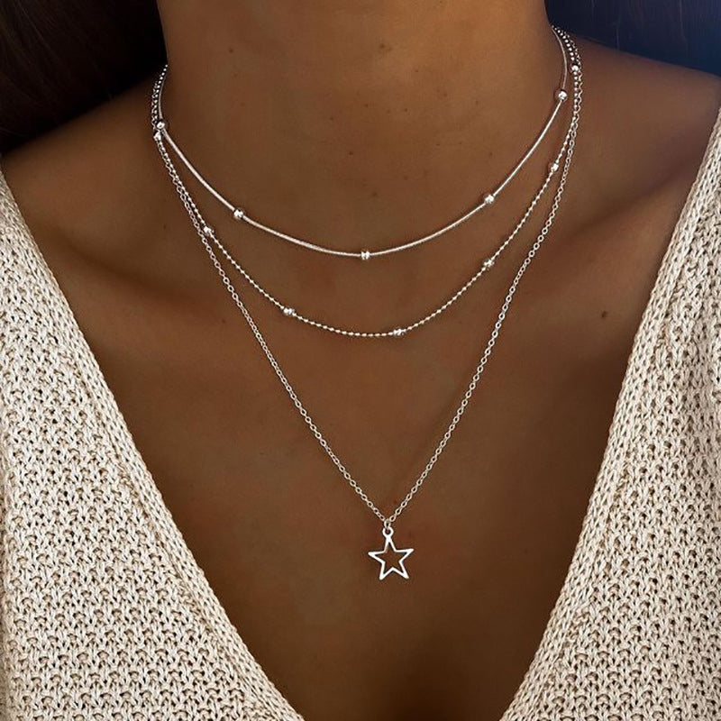 Collier Pendentif Bohème Vintage