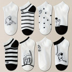 Lot De 4 Paires De Chaussettes À Imprimé Chat