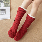 Chaussettes Chaudes Antidérapantes
