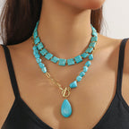 Collier Pendentif Bohème Vintage