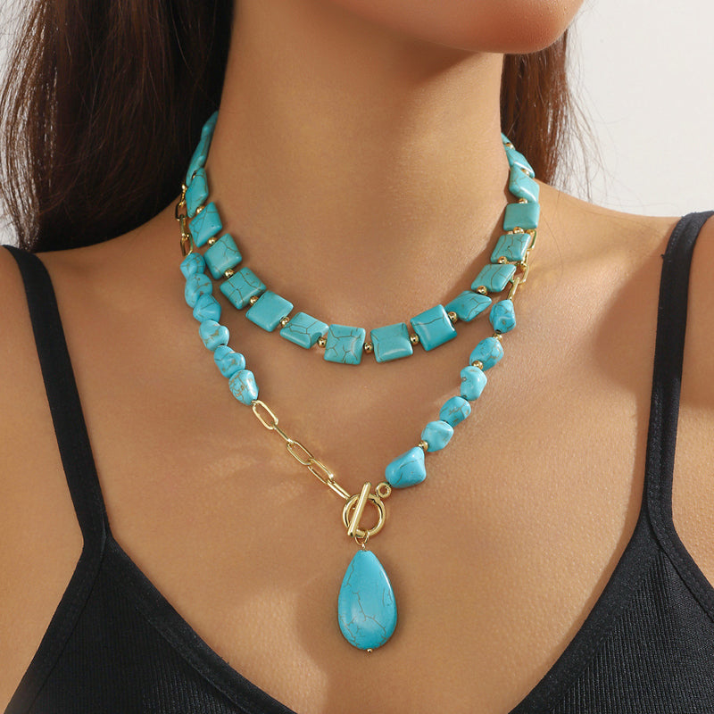 Collier Pendentif Bohème Vintage