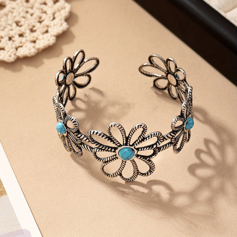 Bracelet Bohème À Motif Floral