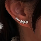 Boucles d'oreilles florales intemporelles
