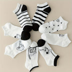 Lot De 4 Paires De Chaussettes À Imprimé Chat