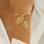Bracelet Vintage À Feuilles