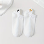 Chaussettes Décontractées À Broderie Chat
