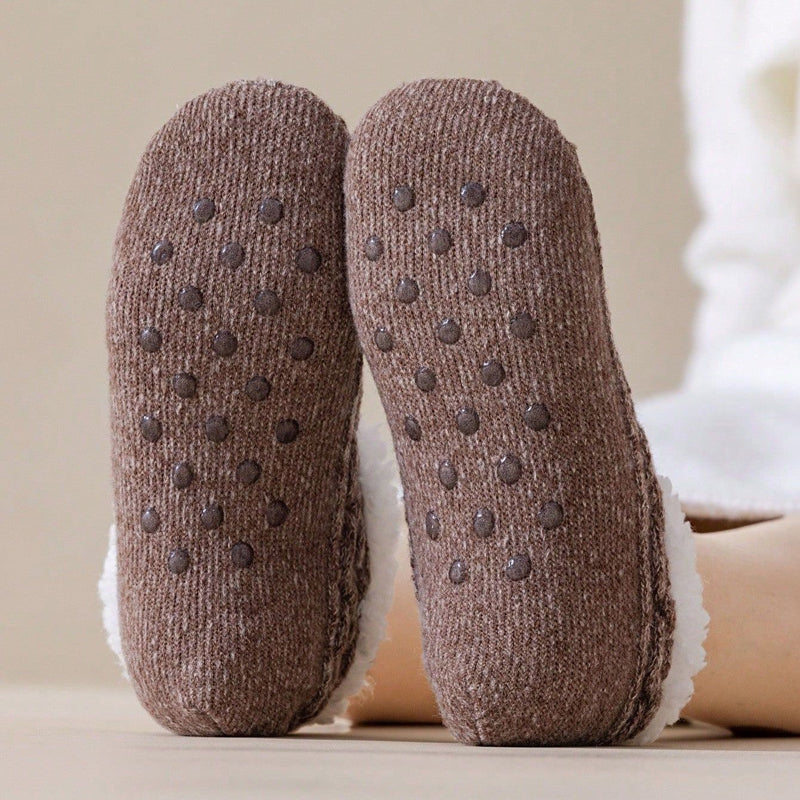 Chaussettes Chaudes Antidérapantes