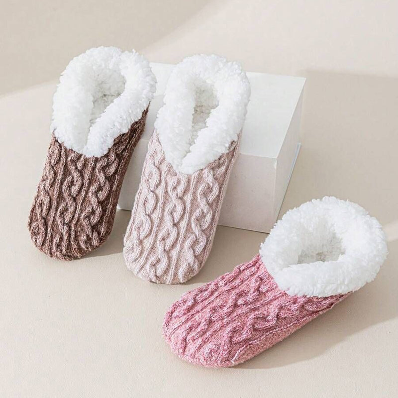Chaussettes Chaudes Antidérapantes