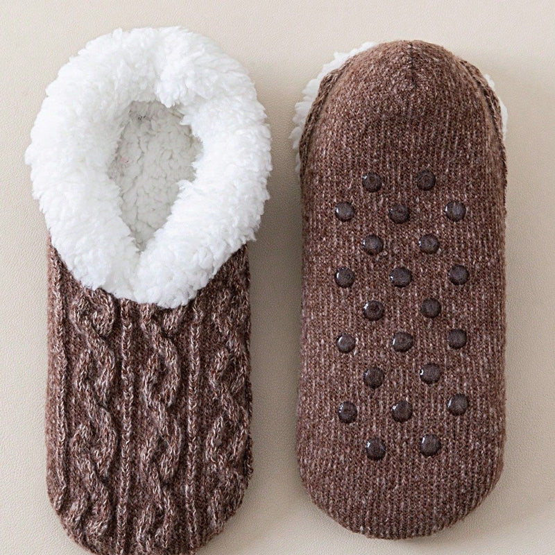 Chaussettes Chaudes Antidérapantes