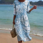 Robe Vintage À Imprimé Floral
