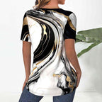 Blouse Dégradée Décontractée