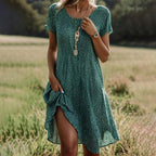 Robe Vintage À Pois