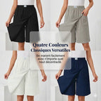 Libertine™ — Skort taille élastique poches liberté active