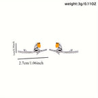 Boucles d'oreilles Cartoon Oiseau