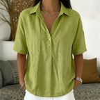 Blouse Décontractée Unie