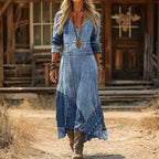 【Manches Longues】Robe Vintage Décontractée