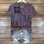 T-Shirt Vintage Décontracté