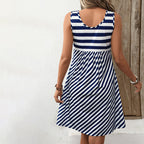 Robe Rayée Décontractée