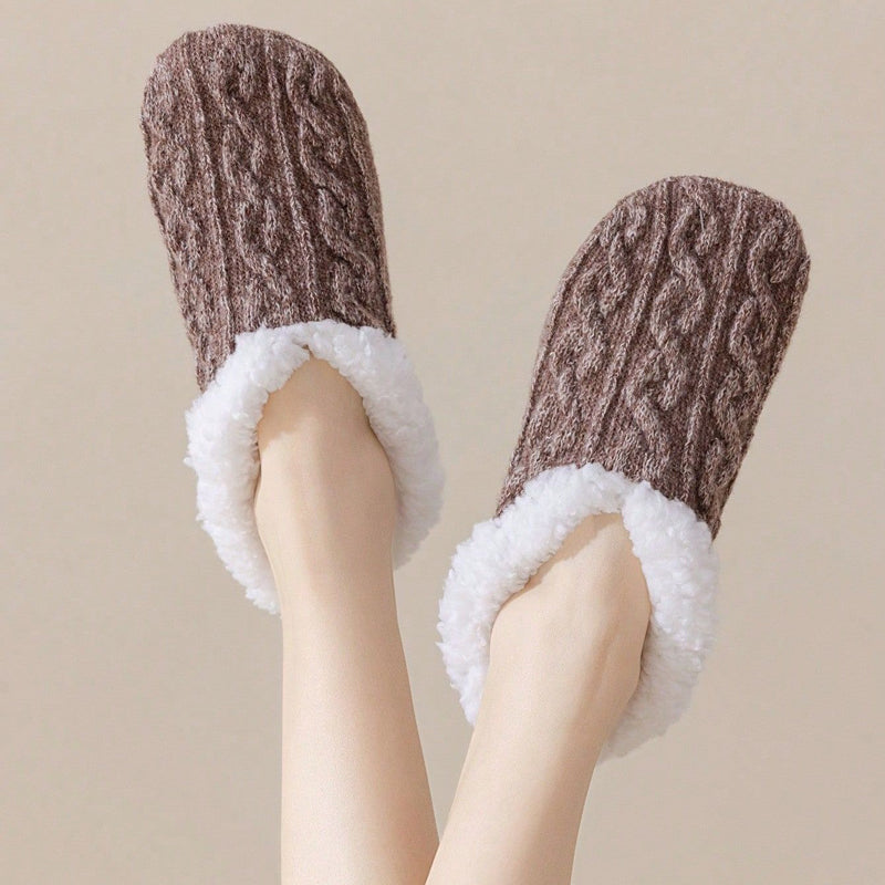 Chaussettes Chaudes Antidérapantes