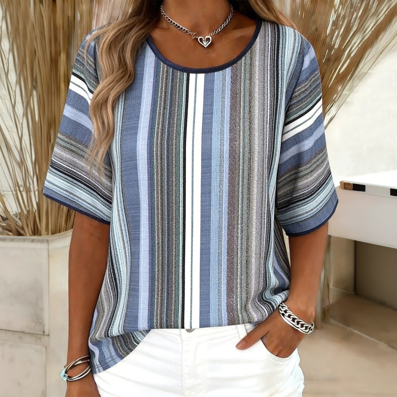 T-Shirt Rayé Vintage