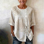 Blouse Décontractée Vintage