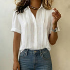 Blouse Décontractée Unie