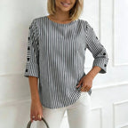 Blouse Rayée Décontractée