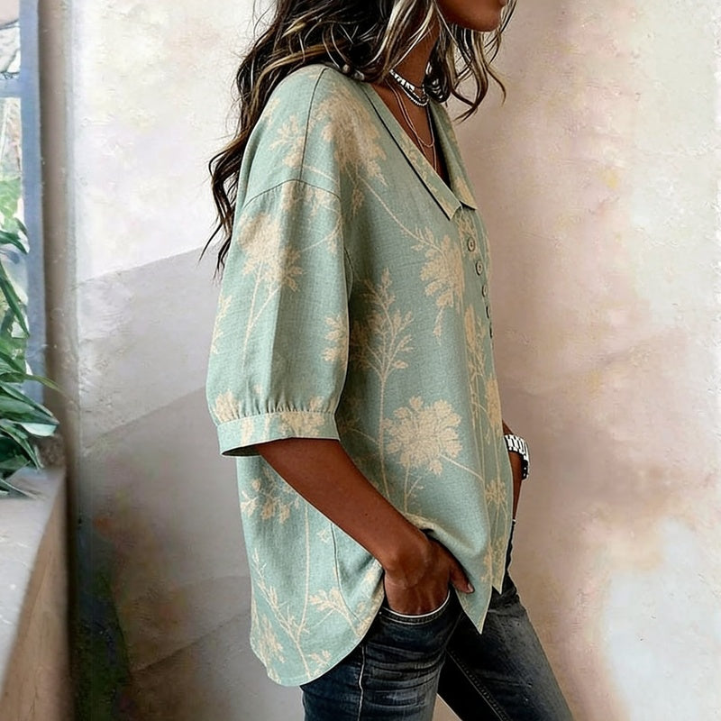 Blouse Vintage Irrégulière