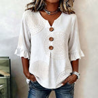 Blouse Décontractée Vintage