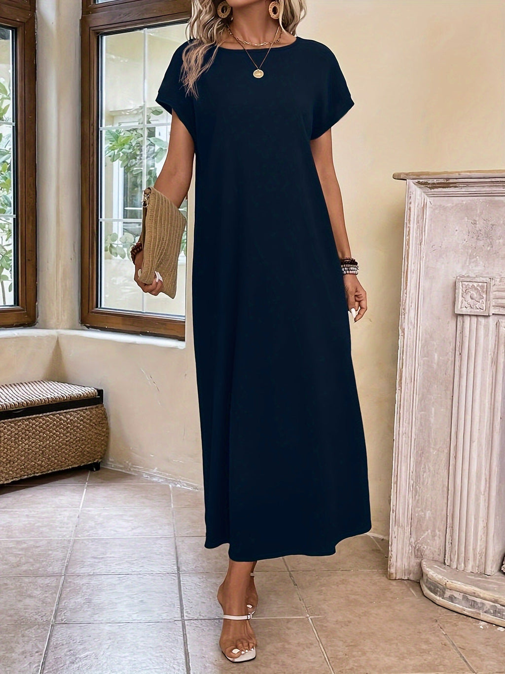 Margaux™ — Robe longue élégante et minimaliste
