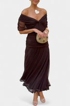 Aveline — Robe florale à grâce aérienne