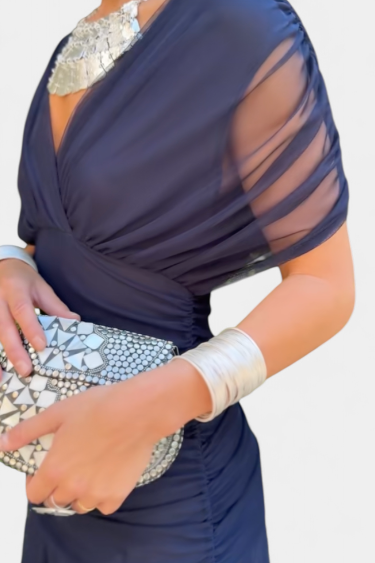 Aveline — Robe florale à grâce aérienne