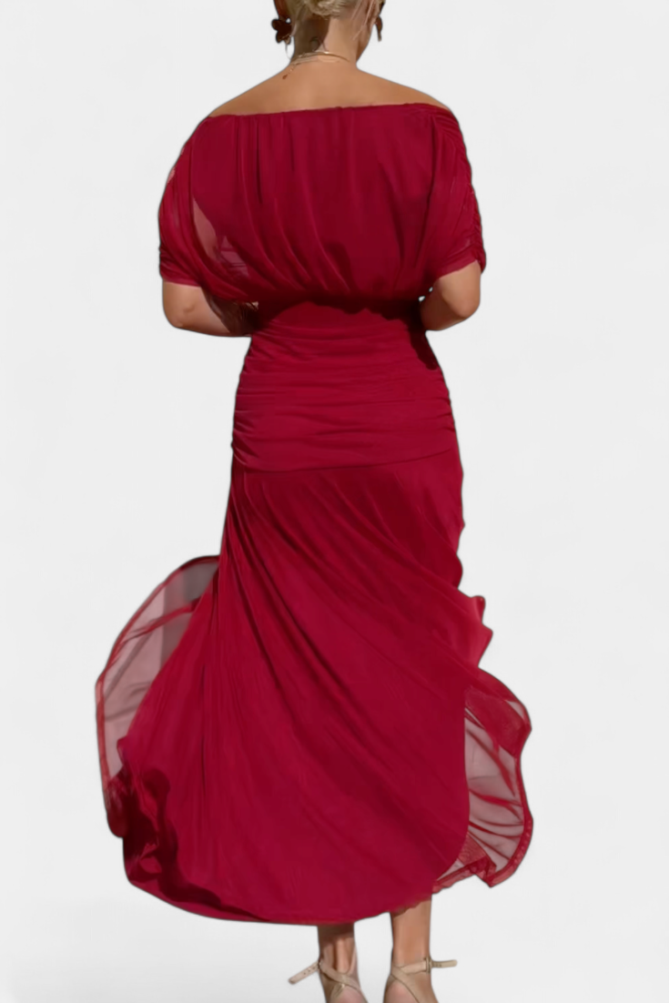 Aveline — Robe florale à grâce aérienne