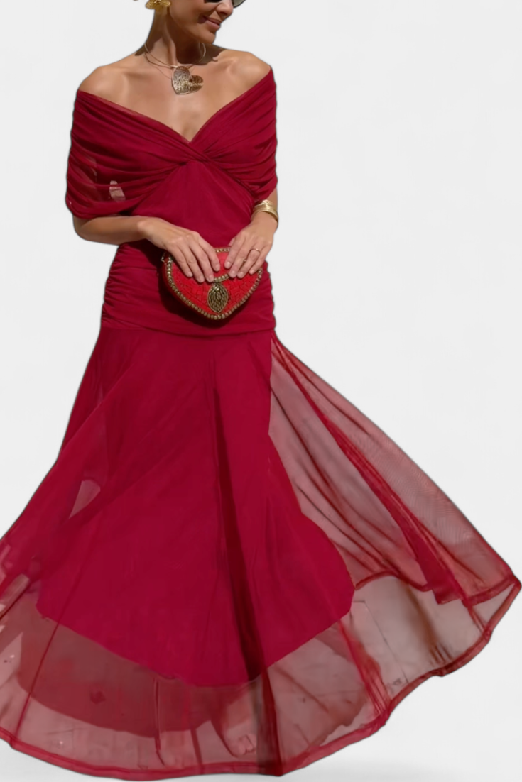 Aveline — Robe florale à grâce aérienne
