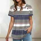 Blouse Rayée Vintage