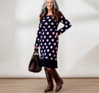 Marguerite™ | Robe élégante confortable intemporelle féminine